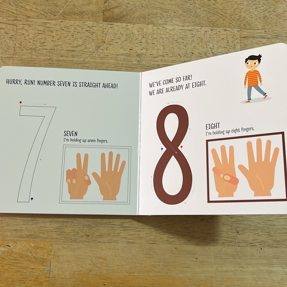 My First Book Of Numbers The Montessori Method Board Book - Picture 3 of 3